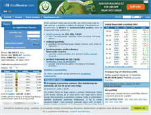 Tablet Screenshot of mojedionice.com